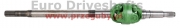 полуось z przegubem dwukrzyżakowym 35 x 96.8, l=1025mm, шлицевой конецy: 23-23, john deere oe: re250838