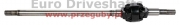 driveshaft with double joint 27 x 81.8, l=950mm, splines : 14-22, jcb 3cx super, 4cx