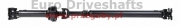 wał napędowy tył ford ranger 2006-2011, mazda bt-50, l=1422mm, l1=408mm, 2x flansza din65mm 4x12mm