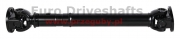 wał napędowy przód lr land range rover, l=610mm, 2x flansza sae60.3mm 4x10mm