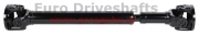 propshaft front lr land range rover, l=655mm, 2x flange 97mm 4x10mm