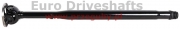 propshaft front mercedes e (w213), gls (x253), c (w205), glc, l=670mm, flange 4x10mm +  sleeve 20 splines + 2 wycięte