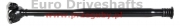 карданный вал шрус mercedes c w204 4-matic, l=667mm, flansza 96mm 4x10mm + tuleja 20 шлицевой конец (+2 шлицевой конецy wycięte)