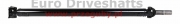 propshaft rear nissan navara d40 2.5 dci, pathfinder r51, manual, l=1523mm,  flange din65mm + sleeve 30 splines + 2 przerwy