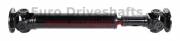 propshaft front nissan navara d22, pathfinder, pick up d22, pathfinder, l=624mm, 2x flange sae50mm, wzmocniony, made in poland