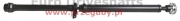 propshaft rear porsche macan 2014-2019, l=1450mm, l1=585mm, przegub 100mm 6x10mm + przegub 25 splines