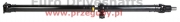wał napędowy subaru forester 2009-2012 4at, l=1535mm, l1=685mm, flansza sae50mm 4x8mm + tuleja 22 frezy + 2 wycięte