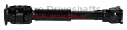 wał napędowy przód toyota land cruiser, hilux 4x4, l=605mm, flansza 60x60 + przegub dwukrzyżakowy 61x70
