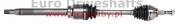 ford mondeo v (p) front driveshaft 2.0 tdci 2014- (m.t.) 2wd, l=1010mm