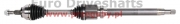ford kuga ii (p) front driveshaft 1.5 ecoboost/1.6 ecoboost 2013-2019 2wd (m.t.), l=996mm