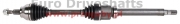 ford focus iii (p) front driveshaft c-max ii/grand c-max ii 1.5 tdci/2.0 tdci (a.t.- mps6), l=970mm