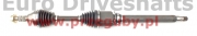 fiat croma (p) front driveshaft 1.9 jtd (m.t.), l=975mm