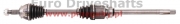 fiat bravo ii (p) front driveshaft stilo 1.6 d multijet/1.9 d multijet, l=930mm