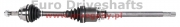 fiat doblo ii (p) front driveshaft 1.4/1.6 d multijet 2010-> opel combo 1.6 cdti (m.t. - without hardened suspension), l=970mm