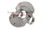 flange yoke 27 x 74.6 119mm, din 75mm, 6x8mm (39x72), h-36mm, kuhn, 56806510