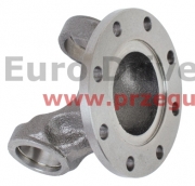 flange yoke 34.9 x 106.3 120mm, din 75mm, 8x10mm (39x39), h-64mm