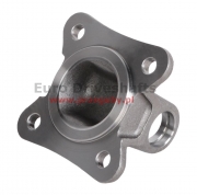 flange yoke 25 x 63.8 102mm, sae 46mm, 4x10mm (57.5x57.5), h-47mm, nissan