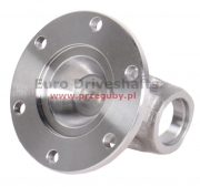 złącze kołnierzowe 30 x 81.8 100mm, din 57mm, 6x8mm (42x42), h-47mm