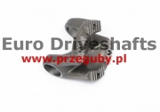 flange yoke 42 x 106 kv 120kv, 4x11mm (57x81.5), h-70.8mm