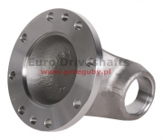 złącze kołnierzowe 74 x 217 225mm, din 140mm, 8x16mm + 2xm16