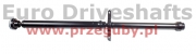 wał napędowy tył audi q5, at6, l=1490mm, l1=635mm, przegub 100mm + przegub 25 frezów