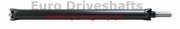 propshaft front hummer h2 2003-09, l=1368mm, sleeve 31 splines + 1 przerwy + universal joint 30.2x92mm