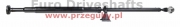 propshaft rear mercedes cla c117, cla (c117, x117), a (w176), b (w246), l=2100mm, l1=1230mm, przegub 86mm + Rubber coupling 80mm