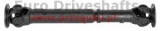 propshaft środek mercedes G-Class, l=610mm, 2x flange 100mm din57mm 8x8mm
