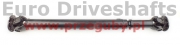 propshaft rear mercedes G-Class, l=970mm, 2x flange 100mm din57mm 8x8mm
