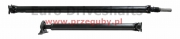 propshaft mercedes sprinter 2006- vw crafter, w906, l=2767mm, l1=1060mm, 2x flange 132mm