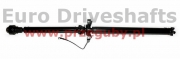 propshaft rear mazda tribute, ford escape, maverick, l=1860mm, l1=860mm, przegub 100mm 6x8mm + universal joint 27x81.8mm