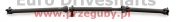 карданный вал mercedes vito w639, 2003- l=2405mm, l1=658mm, l3=1014mm, przegub środkowy x1