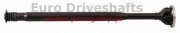 propshaft front mercedes c w204 4-matic, l=684mm, flange 96mm 4x10mm + tsleeve 20 splines + 2 wycięte