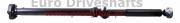 propshaft rear porsche panamera, l=1505mm, l1=645mm, przegub 100mm 6x10mm + Rubber coupling 110mm