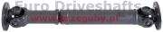 карданный вал suzuki samurai, l=510mm, 2x flansza sae45mm 4x8mm