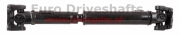 propshaft front ssangyong korando 2.9td, l=605mm, flange din50.8mm + flange sae65mm
