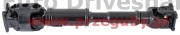 карданный вал шрус toyota land cruiser, hilux 4x4, l=625mm, flansza 60x60 + przegub dwukrzyżakowy 61x70