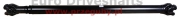 propshaft 65 x 172 volvo tirsan, l=2650mm, 180kv (fy68765kv), 4x15mm