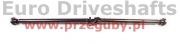 wał napędowy volvo s60, v70,  xc70 2.4, 2.5, l=1765mm, l1=865mm, 2x przegub 86mm