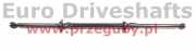 propshaft volvo xc90, s80, xc60 2.5, l=2155mm, l1=620mm, l2=1385mm, 2x przegub 78mm
