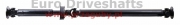 propshaft rear vw amarok, l=1586mm, l1=528mm, 2x flange sae65.3 4x10mm