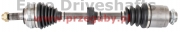 honda hrv (l) front driveshaft 1.6 16v 1999-2005, l=600mm
