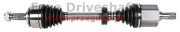 honda civic x (l) front driveshaft 1.5 vtec 2016-2022 (m.t.), l=670mm