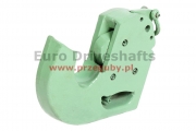 Lower link hook cbm, Cat 2, heavy category, set bez kulki