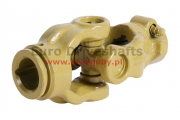 przegub kompletny wałka 27 x 74.6 rura cytryna 34,5(40)mm; 6 frezów 34,9mm (1 3/8