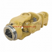 COMPLETE JOINT OF PTO SHAFT 30.2 x 92 TRIANGLE TUBE 54mm; 6 splines 44.4mm (1 3/4