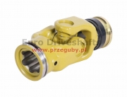 COMPLETE JOINT OF PTO SHAFT 36 x 89star tube 61(47)mm; 6 splines 34,9mm (1 3/8