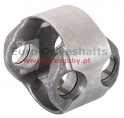double joint 35 x 96.8 h=81mm, atlas, oe:03721000410, 2x kanał smarujący, adapter półosi