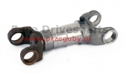 korpus wału 27 x 81.8 l=183mm, lw=25mm, teflon na frezie