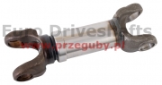 short coupling 35 x 96.8 l=285mm, high quality, teflon na tulei, walcowany spline